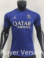 Player Version 25-26 Paris Blue Thailand Soccer Jersey AAA-SJ