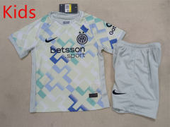 25-26 Correct Version Inter Milan Away White Kids/Youth Soccer Uniform-507