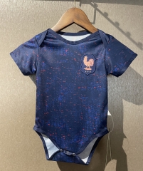 2025-2026 France Home Royal Blue Baby Soccer Uniform-CS