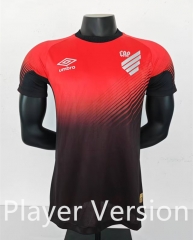 (S-3XL) 25-26 Player Version Atletico Paranaense Home Red&Black Thailand Soccer Jersey AAA-908
