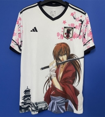25-26 Japan Bwanderer Himura White Thailand Soccer Jersey AAA-6486