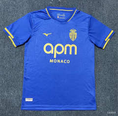 (S-4XL) 25-26 Monaco Away Blue Thailand Soccer Jersey AAA-8430