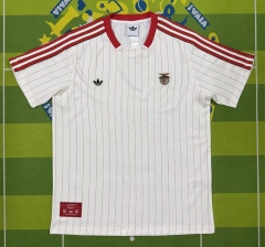 Retro Version (S-4XL) Benfica White Thailand Soccer Jersey AAA-5303