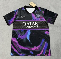 (S-4XL) 25-26 Special Edition Paris Black&Purple Thailand Soccer Jersey AAA-4506
