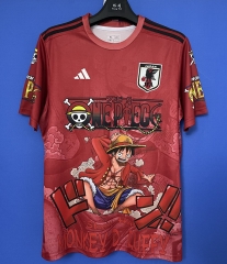 25-26 Japan Luffy Red Thailand Soccer Jersey AAA-6486
