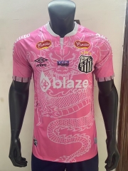 2025-2026 Special Edition Santos FC Pink Thailand Soccer Jersey AAA-0594