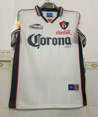 (S-3XL) Retro Version 1999-00 Atlas Away White Thailand Soccer Jersey AAA-6895