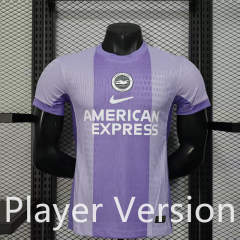 Player Version 25-26 Brighton & Hove Albion Away Purple Thailand Soccer Jersey AAA-888