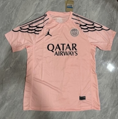 (S-4XL) 25-26 Paris 3rd Away Pink Thailand Soccer Jersey AAA-818