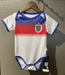 2025-26 England Home Blue&White Baby Soccer Uniform-CS