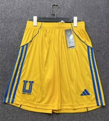 2025-2026 Tiger UANL Home Yellow Thailand Soccer Shorts-718
