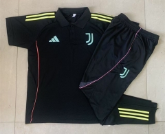 2025-2026 Juventus Black Thailand Polo Uniform-815