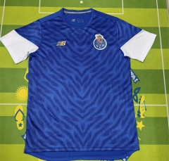 (S-4XL) 25-26 Porto Blue Thailand Training Soccer Jersey AAA-5303