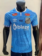 2025-2026 Special Edition Santos FC Blue Thailand Soccer Jersey AAA-0594