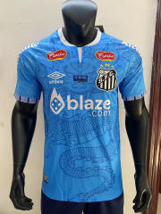 2025-2026 Special Edition Santos FC Blue Thailand Soccer Jersey AAA-0594