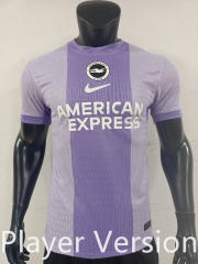 Player Version 25-26 Brighton & Hove Albion Away Purple Thailand Soccer Jersey AAA-0871