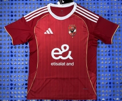 2025-2026 Al Ahly SC Home Red Thailand Soccer Jersey AAA-2733