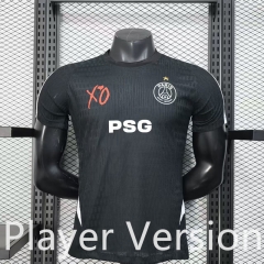Player Version 25-26 Special Edition Paris Black Thailand Soccer Jersey AAA-888