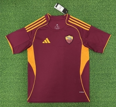 (S-4XL) 25-26 Roma Home Red Thailand Soccer Jersey AAA-403