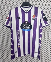 (S-4XL) 25-26 Real Valladolid Home White&Purple Thailand Soccer Jersey AAA-2044