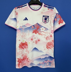 25-26 Japan Cherry Blossom Pink White Thailand Soccer Jersey AAA-6486