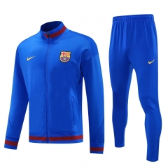 2025-26 Barcelona Color Blue Thailand Soccer Jacket Uniform-4627