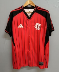 25-26 Flamengo Red Thailand Baseball Jersey AAA-2483