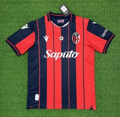 (S-4XL) 25-26 Bologna FC 1909 Home Red&Blue Thailand Soccer Jersey AAA-403