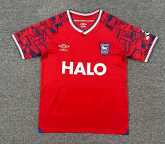 (S-4XL) 25-26 Ipswich Town Away Red Thailand Soccer Jersey AAA-512
