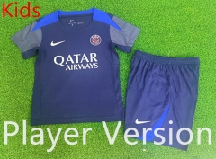 Player Version 25-26 Paris SG Royal Blue Kids/Youth Training Soccer Uniform-9926