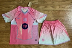 2025-2026 Barcelona Pink Soccer Uniform-709
