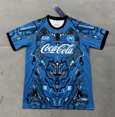 (S-4XL) 2025-2026 Napoli Machine Blue Thailand Soccer Jersey AAA-4506