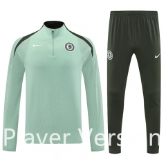 Player Version 25-26 Chelsea Light Green Thailand Soccer Tracksuit-7411