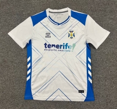 (S-4XL) 25-26 Tenerife Home White Thailand Soccer Jersey AAA-512