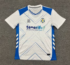 (S-4XL) 25-26 Tenerife Home White Thailand Soccer Jersey AAA-512