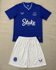 2025-2026 Everton Home Blue Soccer Uniform-AY