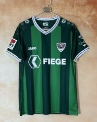 (S-4XL) 25-26 SC Preußen Münster Home Green Thailand Soccer Jersey AAA-2483