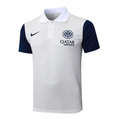 2025-2026 Inter Milan White Thailand Polo-815