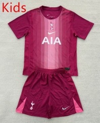 2025-26 Tottenham Hotspur Goalkeeper Purple Kids/Youth Soccer Uniform-AY