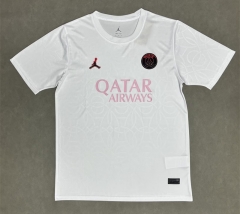 (S-4XL) 25-26 Special Edition Paris White Thailand Soccer Jersey AAA-2633