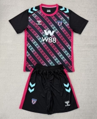 2025-2026 Sunderland AFC Goalkeeper Black Soccer Uniform-AY