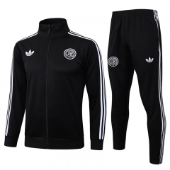 25-26 125th Anniversary Edition Germany Black Thailand Soccer Jacket Uniform-815