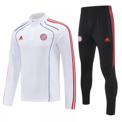 2025-26 Bayern München White Thailand Soccer Tracksuit-4627