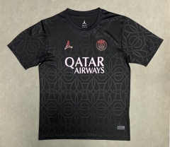 (S-4XL) 25-26 Special Edition Paris Black Thailand Soccer Jersey AAA-2633