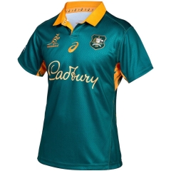 (S-5XL) 2025 Australia Green Thailand Rugby Shirt