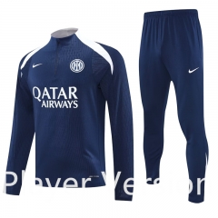 Player Version 25-26 Inter Milan Royal Blue Thailand Soccer Tracksuit-4627
