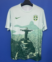 25-26 Brazil Jesus Green Thailand Soccer Jersey AAA-6484