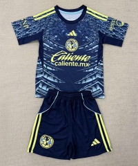 2025-26 Club America Away Blue Soccer Uniform-AY