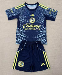 2025-26 Club America Away Blue Soccer Uniform-AY