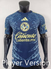 Player Version 2025-2026 Club America Away Blue Thailand Soccer Jersey AAA-1959